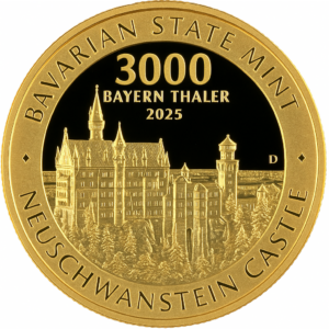 3000 Bayern Thaler - 1 KG Feingold