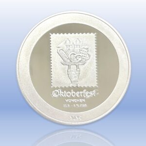 Oktoberfest Medaille 2025 - Feinunze Silber