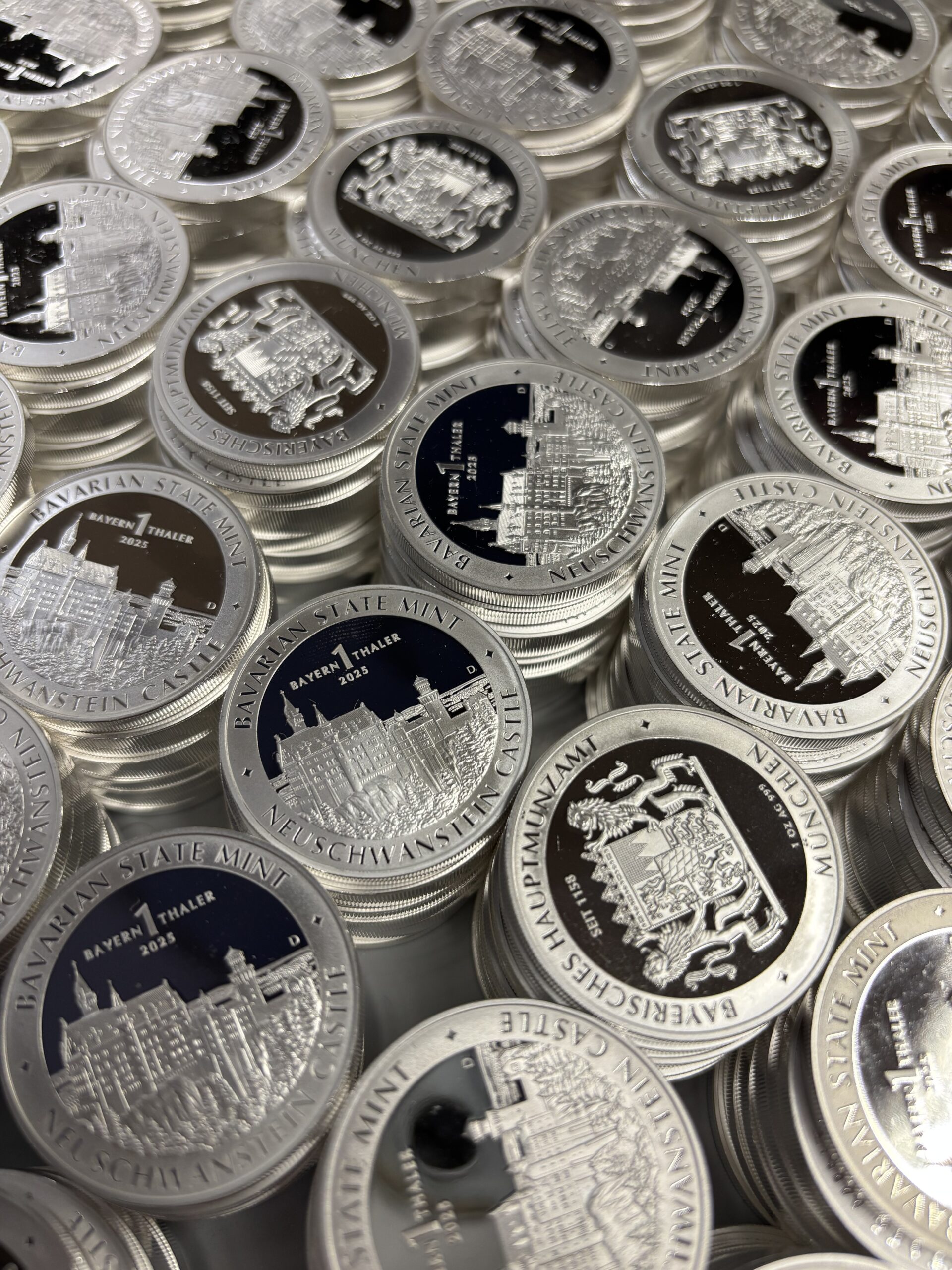 Stapel voller Bayern Thaler