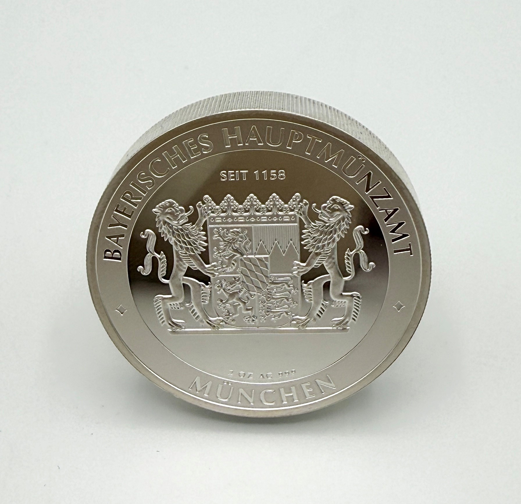 Bayern Thaler High Relief 2026 Rückseite.