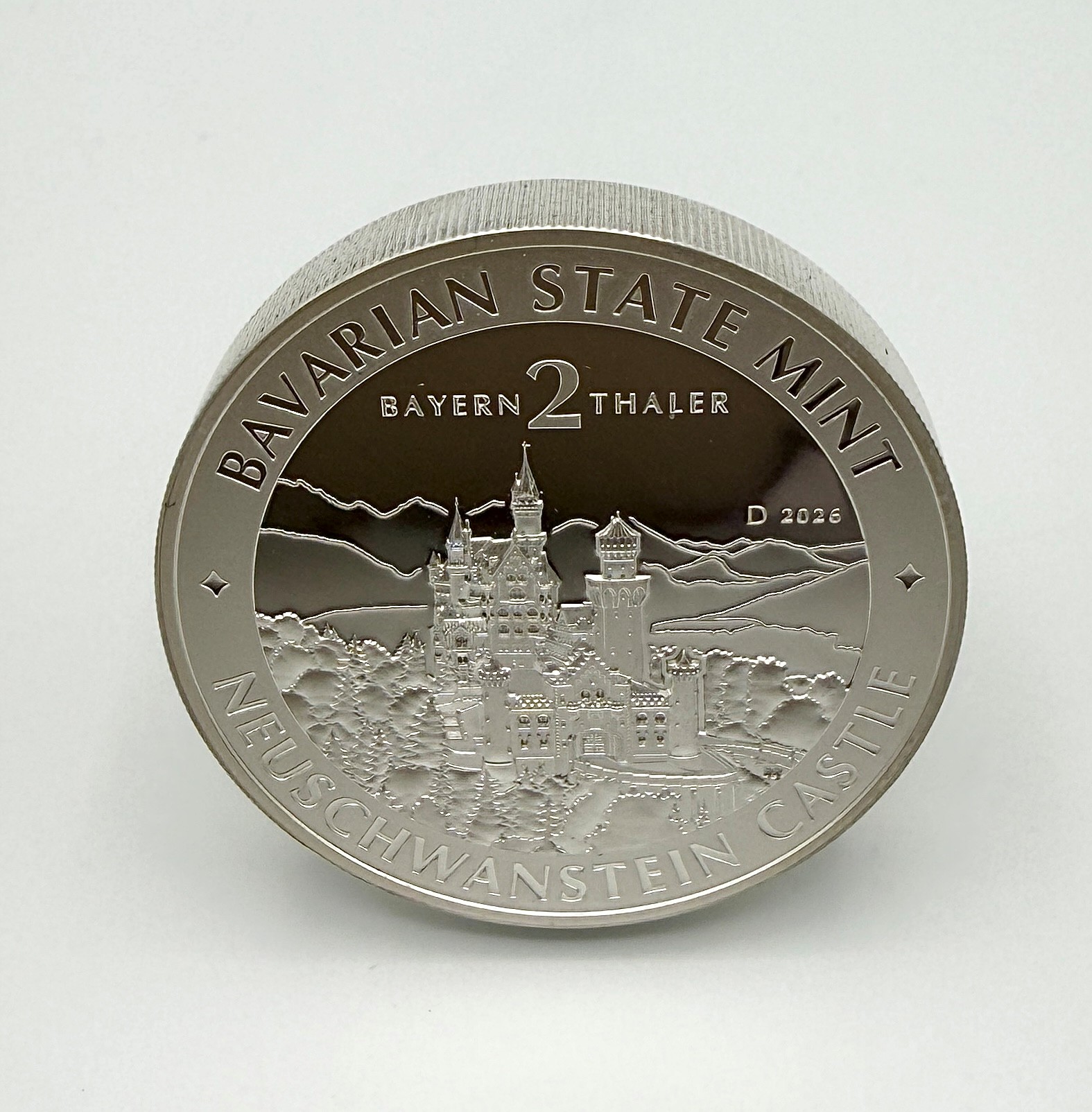 Bayern Thaler High Relief 2026 Vorderseite.