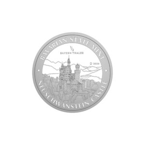 Bayern Thaler 2026 1/2 oz Ag Vorderseite
