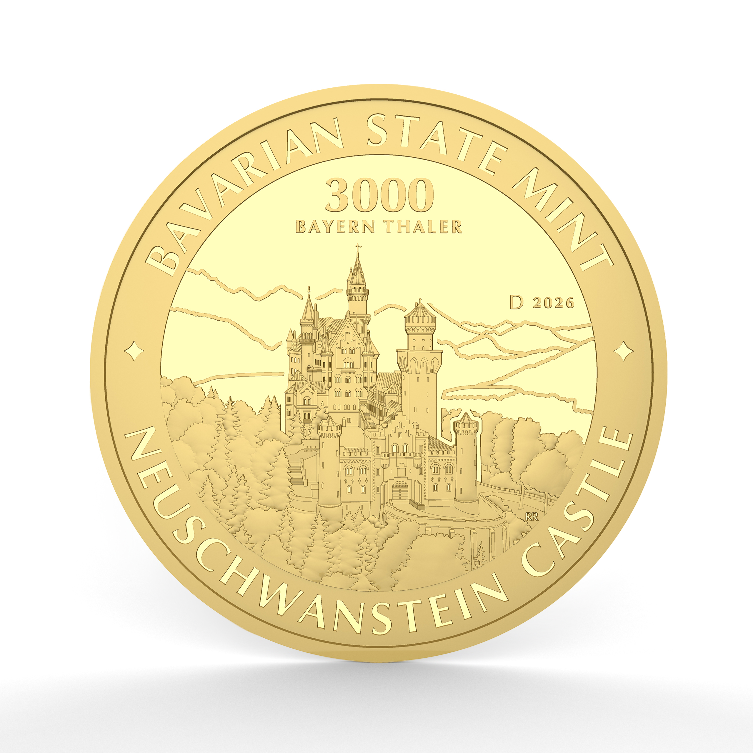 Bayern Thaler 1kg AU 2026 Vorderseite