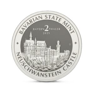 2 Bayern Thaler "High Relief" - limitierte Sonderausgabe 2025 - 2 Unzen Feinsilber