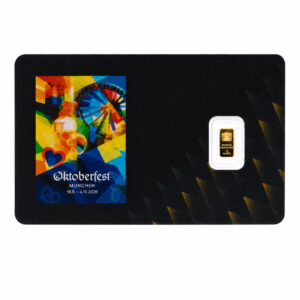 Oktoberfestbarren 1g AG 999.9 Motiv 2026 Vorderseite