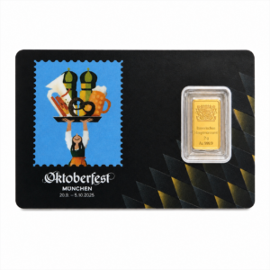Oktoberfest™ Goldbarren 2g - Motiv 2025