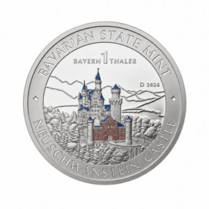 1 Bayern Thaler 1 oz Ag 999 colorierte Sonderedition 2026