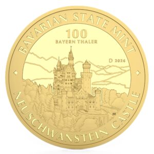 "100 Bayern Thaler" - 1 Feinunze Gold - 2026