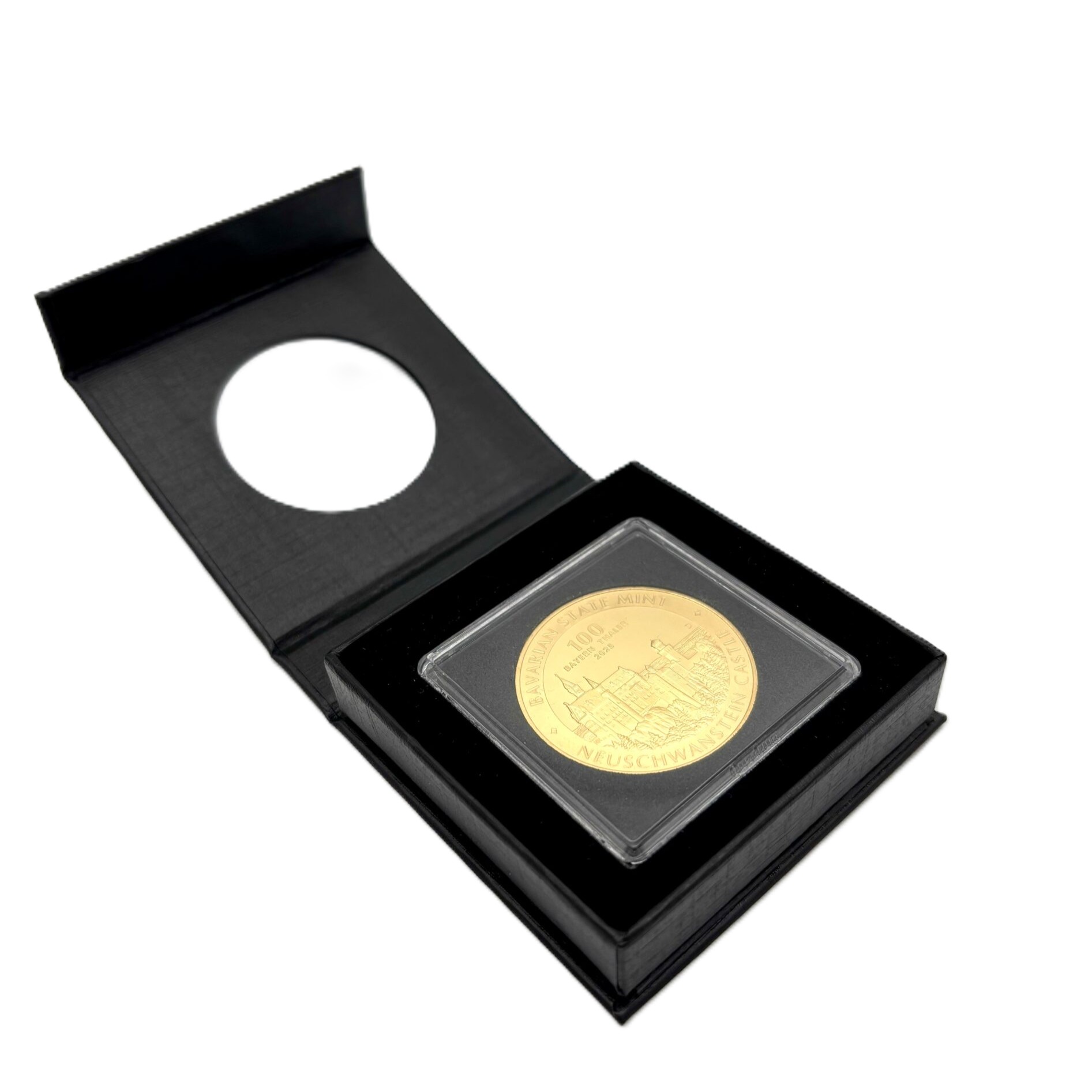 111944 Airbox Etui für 1 Unze Bayern Thaler (1 Bayern Thaler Silber sowie 4 – 100 Bayern Thaler Gold) inkl. Kapsel
